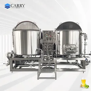Equipamento de cervejaria de qualidade durável Equipamento de fabricação de cerveja caseira 500L 1000L Preço barato Tanque de fermentação Projeto Turquia