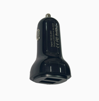 Chargeur de voiture 12V 24V double USB A 5V 4.8A, chaque port USB sort 2.4A 24W, pour voiture, bus, bateau, marine, camping-car