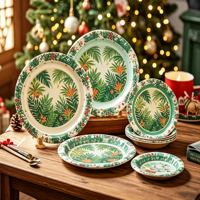 Assiettes en papier jetables de 9 pouces pour fêtes, anniversaires, gâteaux, plats à emporter – Vente en gros