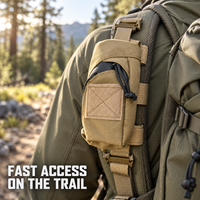 Nouvelle Sacoche Molle avec Sangle d'Épaule, Accessoire Portable pour Équipement Tactique d'Extérieur
