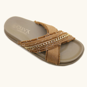 Factory Wholesale Summer Solid-color Women's Sandals, Outdoor Beach <b>Shoes</b>, Cross-selling Women's Sandals and Slippers. - Product Image 3