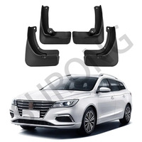Surong 4 pièces de garde-boue en plastique de haute qualité pour MG 6 & MG ZS 2017-2019, pare-boue avant/arrière, accessoires automobiles