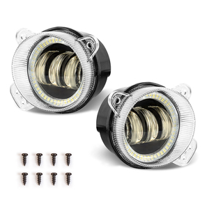 ไฟตัดหมอก LED คุณภาพสูง สำหรับรถยนต์ Volkswagen <span class=keywords><strong>Polo</strong></span> <span class=keywords><strong>GTI</strong></span> <span class=keywords><strong>9N3</strong></span> MK4 Facelift ปี 2005 2006 2007 2008 2009 2010 พร้อมไฟ Angel Eyes รับประกันคุณภาพ - Product Image 6