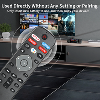 Télécommande vocale URMT26RST004 compatible avec Philips Android TV 43PFL5604/F7 43PFL5704/F7 50PFL5604/F7 50PFL5704/F7