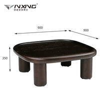 Table basse en bois moderne stable et durable pour le salon