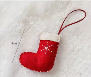 เครื่องประดับตกแต่งต้นคริสต์มาสรูปการ์ตูนทำจากผ้าสักหลาด ขนาด 41.4 ซม. x 27 ซม. ผลิตในประเทศจีน - Product Image 5