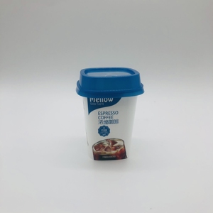 Pots de <span class=keywords><strong>yaourt</strong></span> ronds avec couvercle imprimé, Logo personnalisé écologique, de qualité alimentaire, tasse en plastique, 1 pièce - Product Image 3