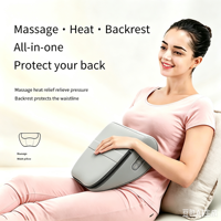 Masseur de cou portable, coussin de soutien pour siège de voiture, oreiller ergonomique pour la lecture au lit et sur le canapé