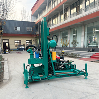 Dolphin Portable 200m Hydraulique Forage Rotatif Forage Rig Eau Puits Équipement De Forage Machine