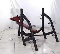 Banc de musculation incliné professionnel de haute qualité en acier, équipement de fitness pour salle de sport