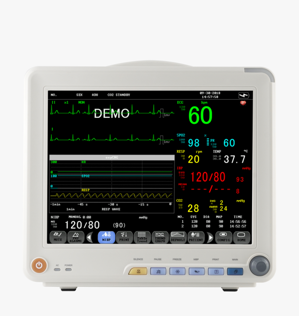12.1 Inch Color Display Multi-parameter Patient Monitor