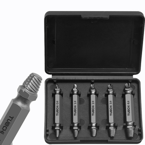 Di alta qualità 5 pezzi <span class=keywords><strong>Set</strong></span> di estrattore a vite metrico esagonali punte guida rimozione vite danneggiato strumento di rimozione bullone spogliato - Product Image 1
