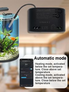 Tuya Thông Minh Nhiệt Độ Chuyển Đổi AC 85-250V <span class=keywords><strong>1</strong></span> Kênh 2000W Thông Minh Nhiệt Khô Liên Hệ Wifi Nhiệt Độ Giám Sát Mở - Product Image 6