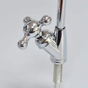 Robinet purificateur d'eau 2 points col de cygne trois voies en alliage métallique facile à installer pour cuisine - Product Image 1