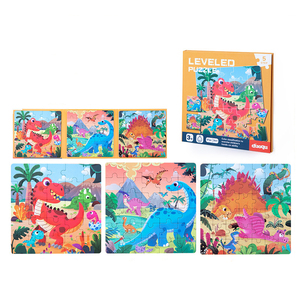 Hoye Crafts Puzzles magnétiques Papier Animal Puzzles Livre pour les tout-petits Jouets d'apprentissage éducatifs préscolaires - Product Image 4