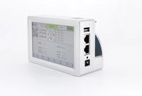 Machine de codage automatique personnalisée T110-M pour boîtes de papier, codes-barres et dates, imprimante jet d'encre TIJ en ligne à chaud pour papeterie et emballage
