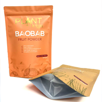 Bolsa con Cierre Personalizada con Acabado Mate, de Aluminio, Resistente a la Humedad, para Empacar 500 g de Especias, Frutos Secos en Polvo