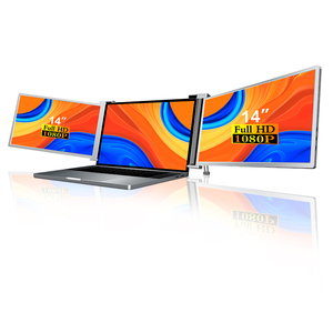 Moniteur portable 14 pouces FHD 1920x1080 IPS, extension d'écran pour ordinateur portable, double affichage USB C HDMI Plug and Play pour ordinateur portable - Product Image 1