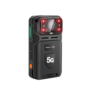 Grandtime 5G Smart Body Worn with high resolution and fast data transmission portable recorder Security AI Face recognition B