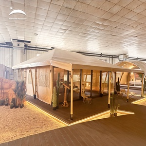 Tende da Safari di Lusso per <span class=keywords><strong>Glamping</strong></span> con Bagno, Struttura in Legno e Tela per Hotel, <span class=keywords><strong>Resort</strong></span> e Abitazioni Private Personalizzate - Product Image 1