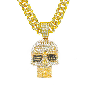 สร้อยคอจี้รูปใบเมเปิ้ลวงกลมชุบทอง/เงิน สไตล์ฮิปฮอป ขายดี สร้อยคอผู้ชายแฟชั่น ปรับแต่งได้ - Product Image 6