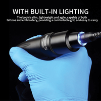 Nouveau stylo fusée Microblading maquillage Permanent rotatif 3.5 temps Machine à tatouer pistolets à tatouer moteur puissant 10000 tr/min avec cordon RCA
