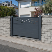 Valla de Aluminio Ligera y de Alta Resistencia, Producto Más Vendido, Adecuada para Patios Exteriores y Jardines