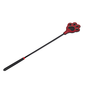 Cat Paw Slap Black Red Long Whip <b>Spanking</b> Adult Stimulation SM Prop Bondage Gear - Product Image 5