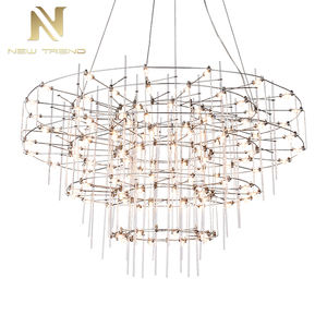 Sıcak ürün ev Villa dekorasyon LED Matel avrupa avizeler kolye ışık - Product Image 2