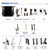 MEKEDE-Navegación GPS para coche, Android, 8 núcleos, 4G LTE, wifi, pantalla táctil, cámara panorámica para Toyota RAV4 2013-2018 360