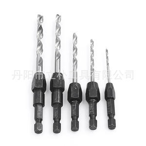 Juego de brocas helicoidales de cambio rápido con vástago de 6.35 mm para perforación de metal con núcleo extraíble - Product Image 3