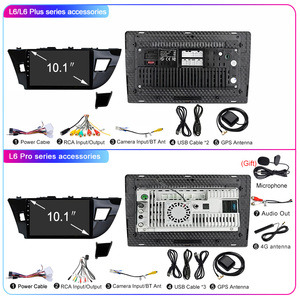 วิทยุติดรถยนต์ LEHX B รุ่น 8 Core 2 Din ระบบ Android Auto สำหรับรถยนต์ <span class=keywords><strong>Toyota</strong></span> Corolla E170 E180 ปี 2014-2016 พร้อมระบบมัลติมีเดีย Carplay และ GPS - Product Image 6