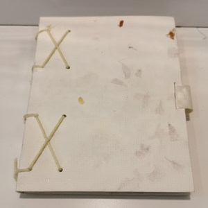 Superventas, Adorable, hecho a mano, Natural, para escuela, oficina, uso, Mary Gold Flower Paper con borde interior de cubierta, juego de cuaderno diario - Product Image 1