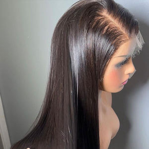 13X6 100% Nguyên Liệu Việt Nam Tóc Giả Tóc Con Người Ren Phía Trước Trong Suốt Glueless Thụy Sĩ HD Ren Phía Trước Tóc Giả 5X5 Ren Đóng Cửa Tóc Giả Cho Phụ Nữ - Product Image 1