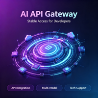 Perangkat Lunak Pengembangan Gateway API LLM Integrasi Multi Model AI Akses Global Stabil Dukungan Teknis untuk Pengembang Perusahaan