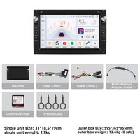 97-09 Volkswagen Passat Lingyu Dispositif de navigation automobile 7 pouces GPS transfrontalier stéréo DSP CarPlay Caméra de recul compatible AM MP5