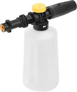 Lanza de espuma para nieve para Karche K2 K3 <span class=keywords><strong>K4</strong></span> K5 K6 K7, Cañón de espuma ajustable con boquilla de pulverización para lavadora a presión - Product Image 1