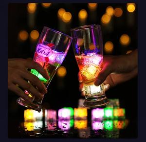 Los Mejores Cubos de Hielo LED Brillantes con Luces LED de Destello Rápido y Lento, Cubos de Hielo LED para Fiestas, Bares y Navidad - Product Image 2