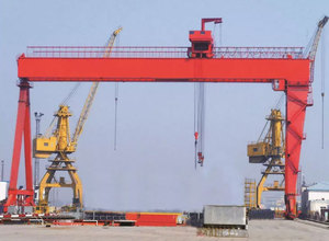 Grúa de Contenedores de Servicio Pesado de 35t, 45t, 50t, Grúa Pórtico RMG para Manejo de Contenedores en Patio de Contenedores - Product Image 3