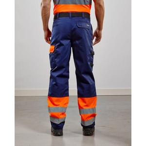 BLAKLADER - 158418605389C48 Pantalón Hi-Vis Naranja/Azul marino-EAN 7330509204757 ROPA DE TRABAJO DE 2017 - Product Image 3