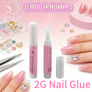 تخفيضات هائلة فائقة الجمال السري الصحافة الأظافر فن الغراء مصنع الجملة العلامة الخاصة تجفيف سريع السائل لا نصائح بالتنقيط - Product Image 1