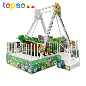 Bateau Pirate pour Enfants, Mini Manège de Carnaval pour Enfants, 12 Places, Petit Manège Extérieur pour Enfants, à Vendre - Product Image 4