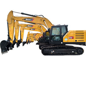 Excavadora Sany SY215C, motor Mitsubishi 4M50 Adopta tecnología EGR DOC DPF, excavadora de orugas SY215, modelo 2025 vendido - Product Image 1