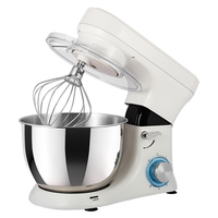 Appareils de cuisine, aliments électriques, batteur sur socle compact en acier inoxydable de 4,5 L, 5,5 L, 6,2 L