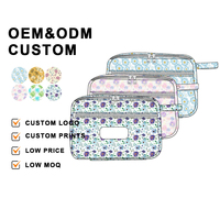 Pochette à fermeture éclair personnalisable, légère, imperméable, en nylon, pour lingettes humides pour bébé, fournisseur pour commandes en gros