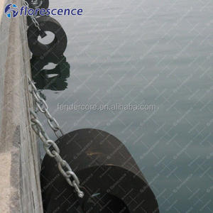Florescence ABS Pare-battage marin en caoutchouc naturel à absorption <span class=keywords><strong>d</strong></span>'énergie élevée certifié CCS, Pare-battage cylindrique pour quai/embarcadère - Product Image 3