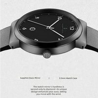 Montre de luxe pour homme à quartz, verre saphir synthétique, bracelet en acier 316L, boîtier en acier inoxydable, étanche 100m, bracelet de 22mm