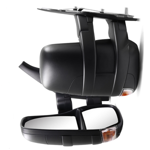 Nuevo Espejo Lateral Eléctrico con Calefacción de Cristal Grande Negro para Daily 2011-2014, Brazo Corto, Espejo de Remolque LCV - Product Image 4