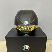 Casco de Moto Integral Homologado en Oferta, Casco de Seguridad para Carreras con Alerón Grande para Todas las Estaciones