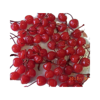 Cerise en conserve certifiée BRC 580 ml, avec ou sans tige, cerise maraschino rouge/jaune/verte, support OEM